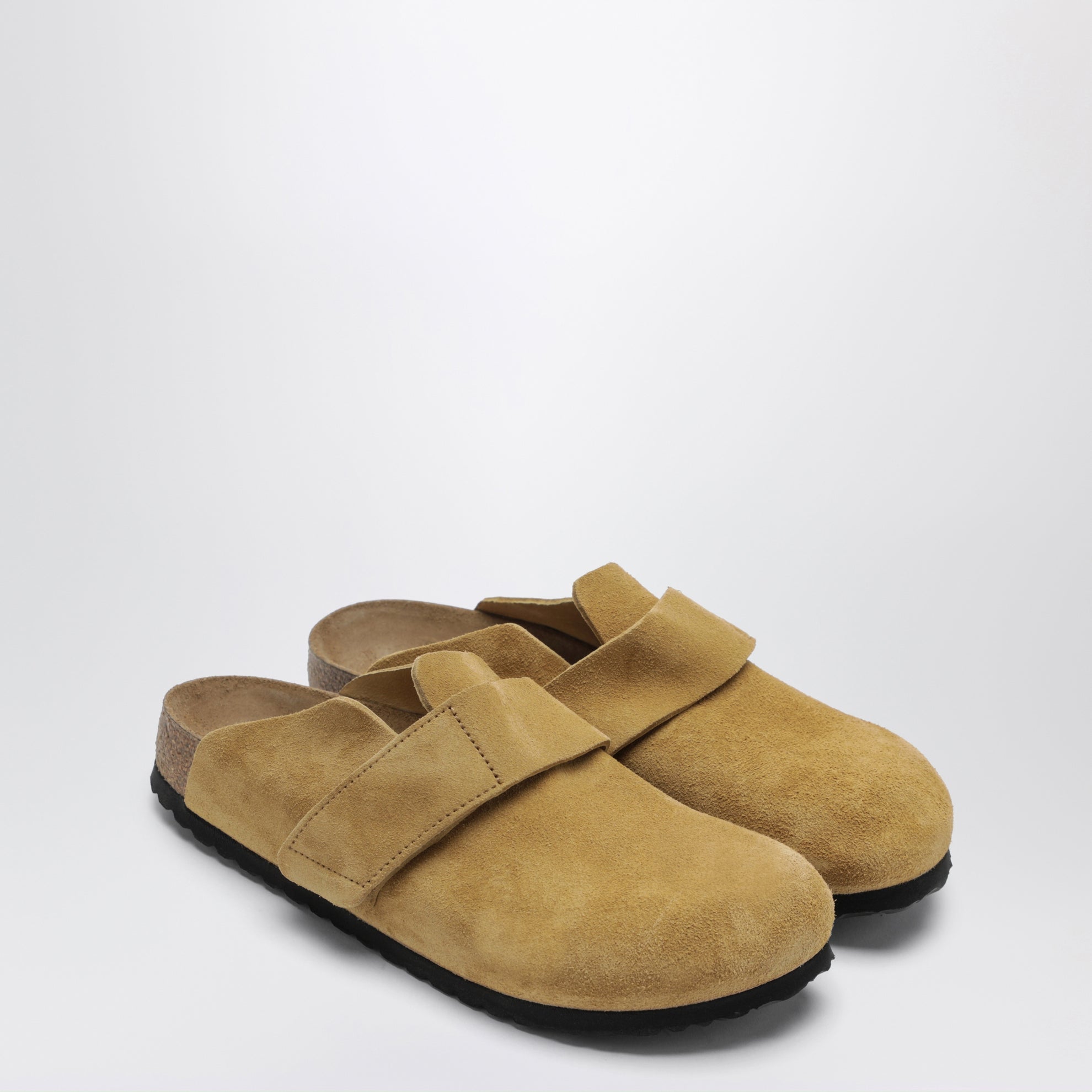 Loma suede leather clogs