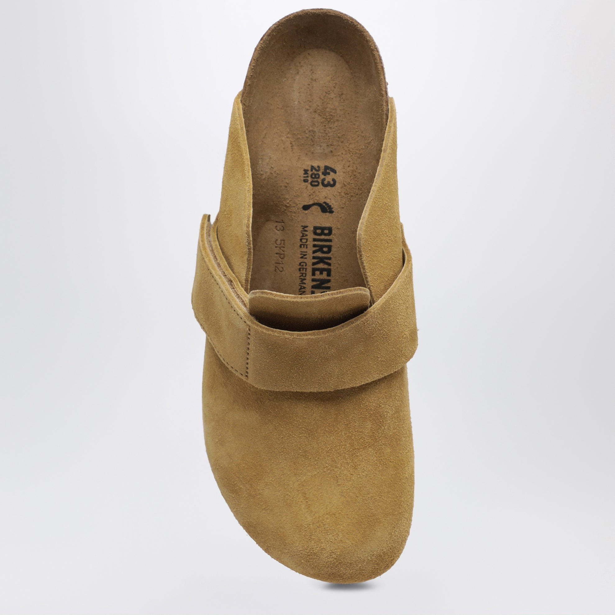 Loma suede leather clogs