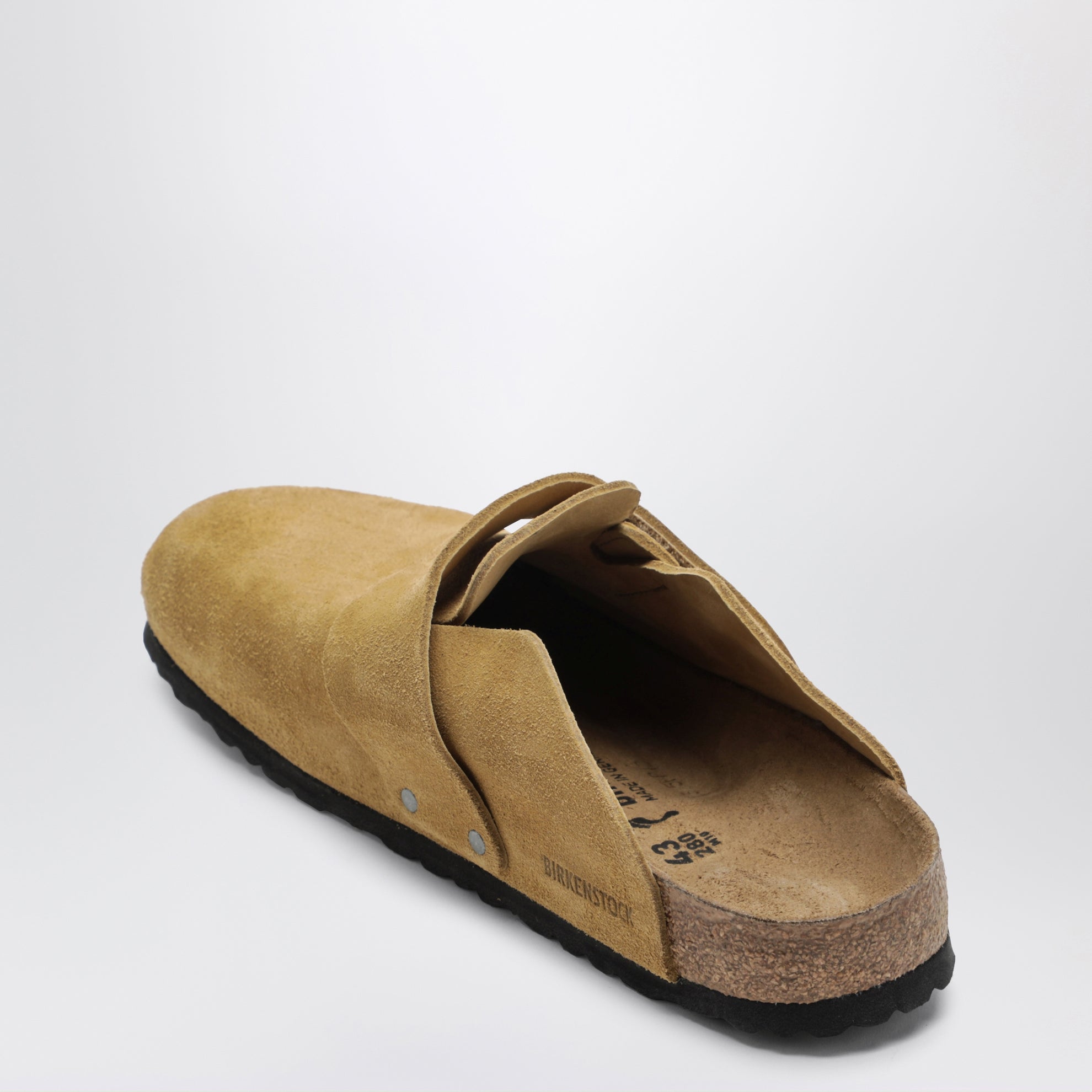 Loma suede leather clogs