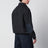 Giubbotto Coach con trattamento antigoccia in nylon Oxford blu