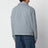 Veste-chemise zippée grise en coton
