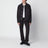 Dunkelburgunderfarbene, leichte Jeans-Coachjacke