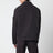 Dunkelburgunderfarbene, leichte Jeans-Coachjacke