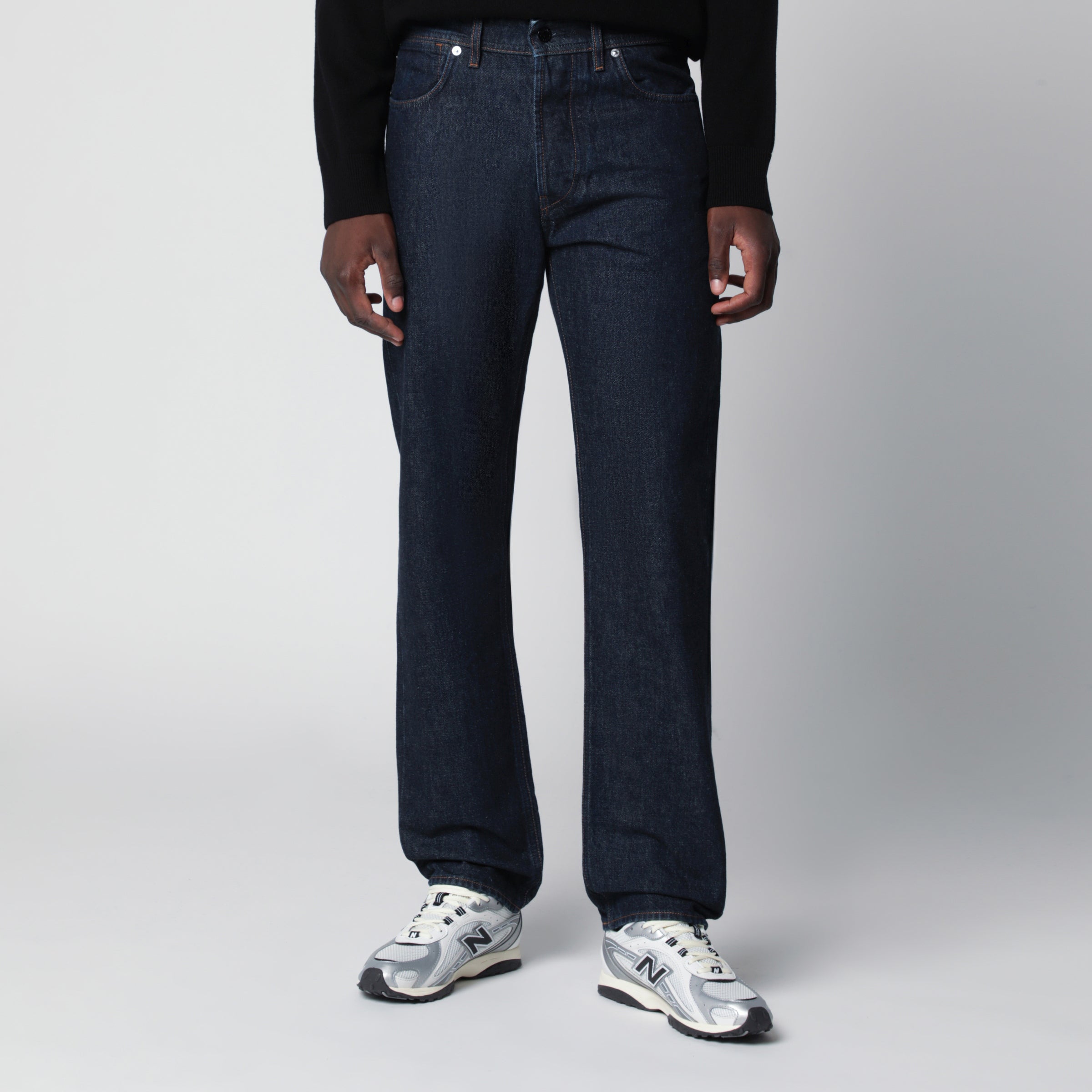 Stone Island Regular straight jeans in Blue rinsed denim | TheDoubleF