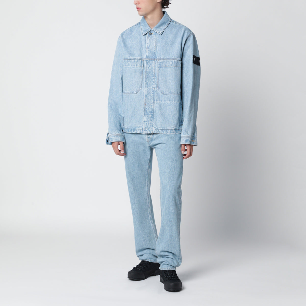 Jeans in denim blu chiaro