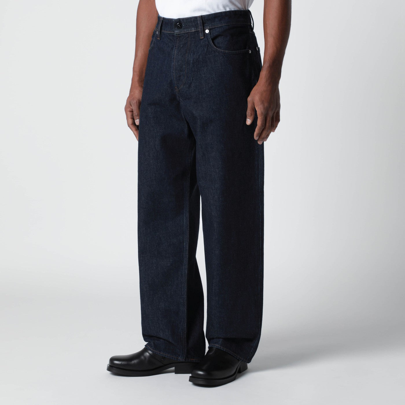 Indigo blue jeans