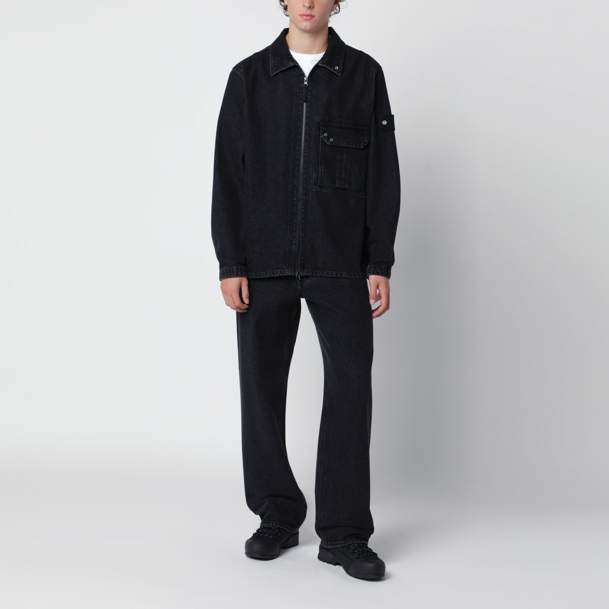 Jean en denim noir