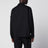 Giacca con zip blu in cotone