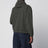Giacca con zip grigia antracite in cotone