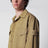 Overshirt Ghost regular in cotone e lino beige