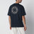 T-shirt regular Outline Compass in cotone blu