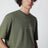 T-shirt verde militare con vestibilità regolare