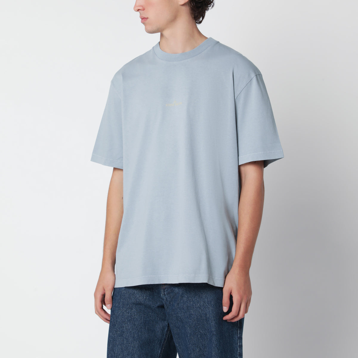 T-shirt Desert en jersey de coton gris