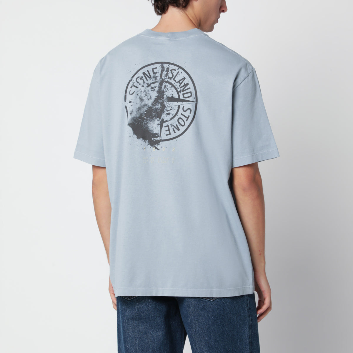 T-shirt Desert en jersey de coton gris
