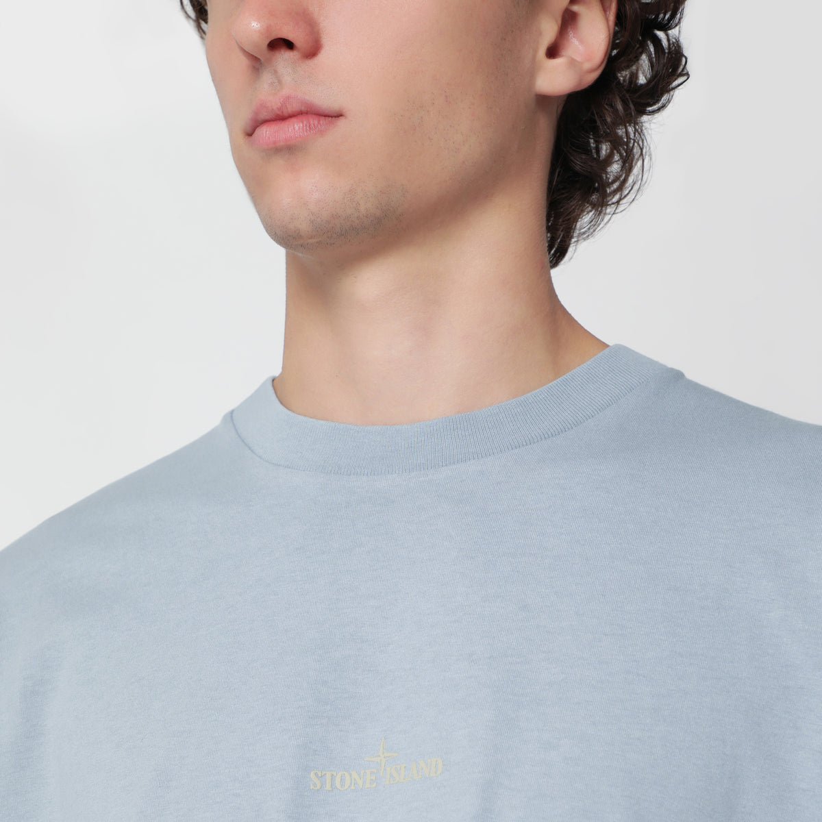 T-shirt Desert en jersey de coton gris