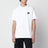 T-shirt blanc en coton coupe slim