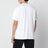 T-shirt bianca in cotone con vestibilità slim