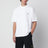 T-shirt à manches courtes blanc en jersey de coton