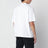 T-shirt à manches courtes blanc en jersey de coton