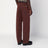 Pantalone color tabacco in misto cotone