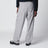 Dust grey cotton cargo trousers