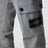 Pantalone cargo grigio in cotone