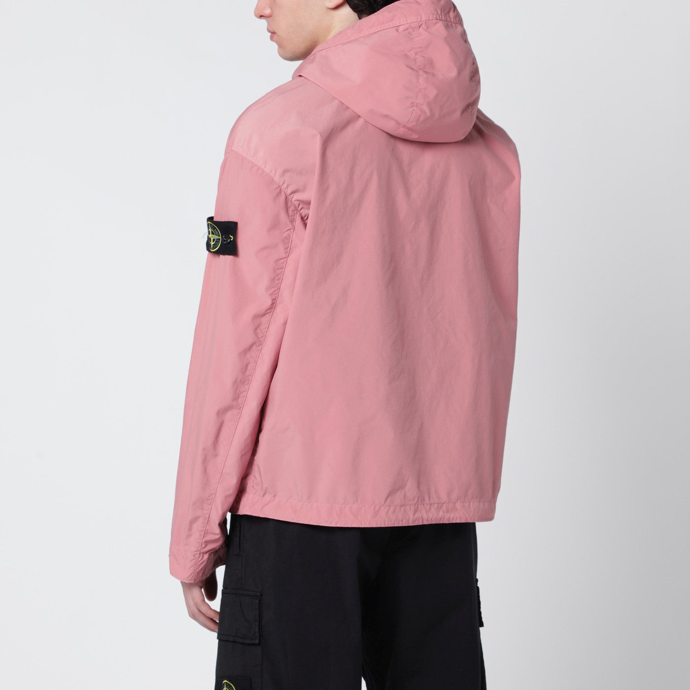 STONE  ピンク ナイロンジャケット Stone Island Light Compact touch Poly-TC jacket | TheDoubleF