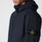 Navy blue hooded jacket