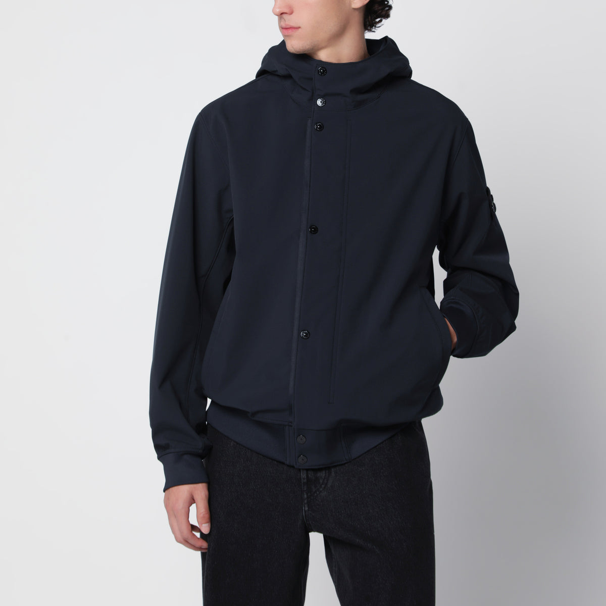 Veste Light Soft Shell-R bleu marine