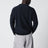 Maglione con collo a cratere blu navy
