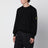 Pull noir en coton