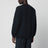 Felpa girocollo blu navy in cotone