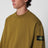 Oversize Rundhals-Sweatshirt in Cactusfarbe