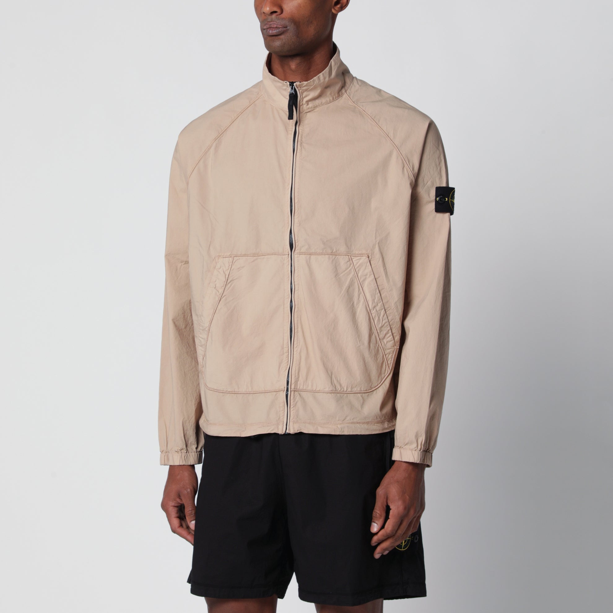 Beige Paracadute Track jacket