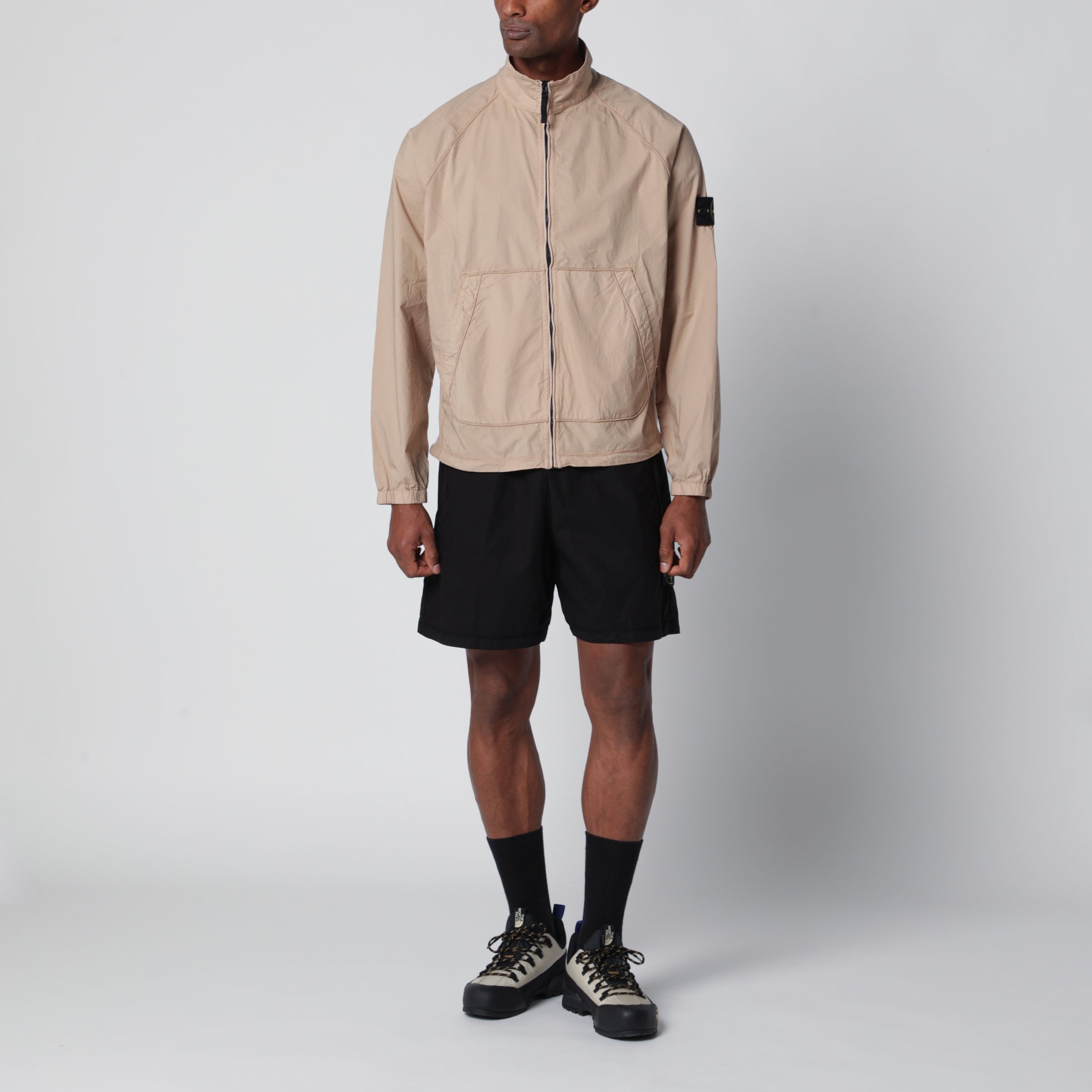 Stone Island Beige Paracadute Track jacket | TheDoubleF