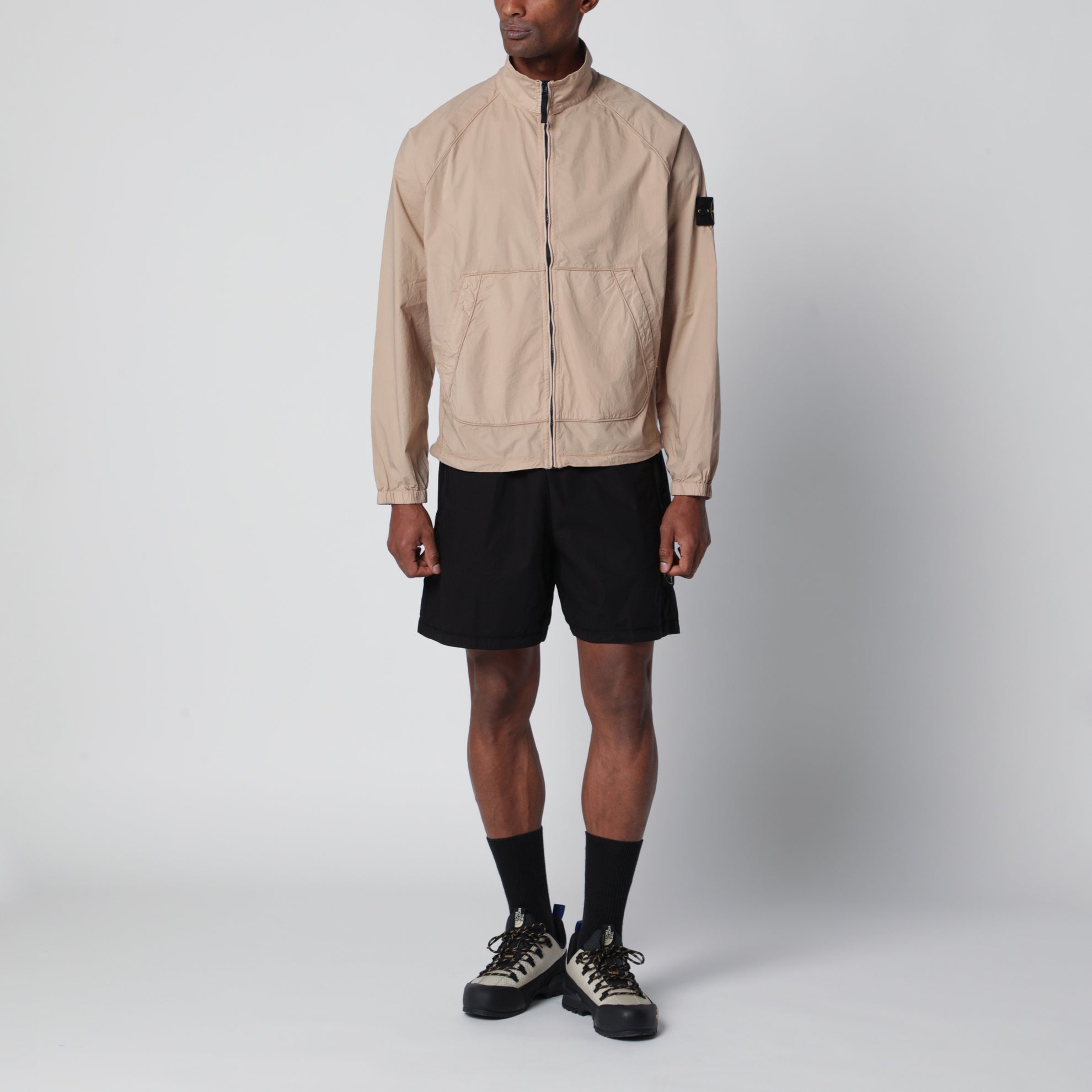 Beige Paracadute Track jacket