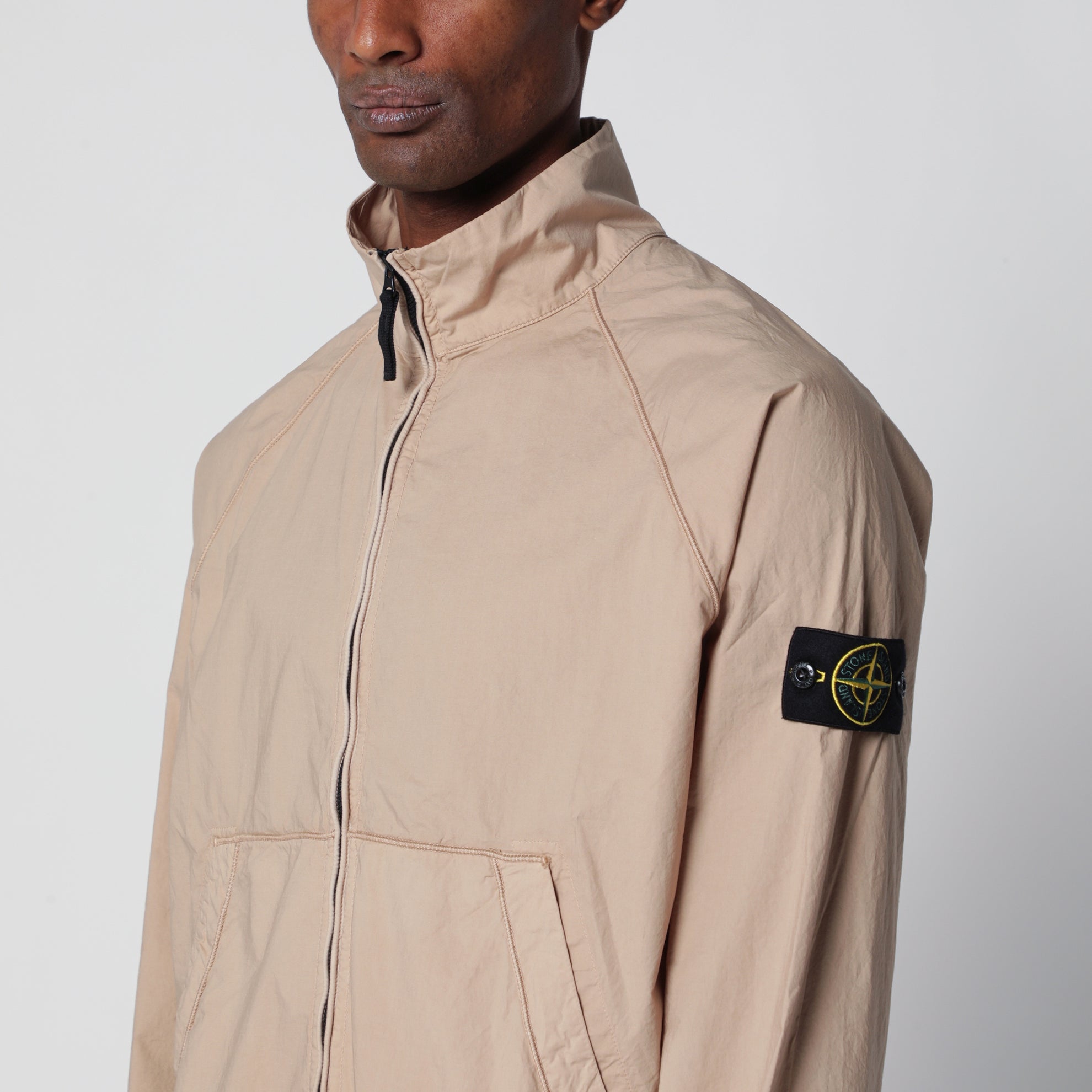 Beige Paracadute Track jacket