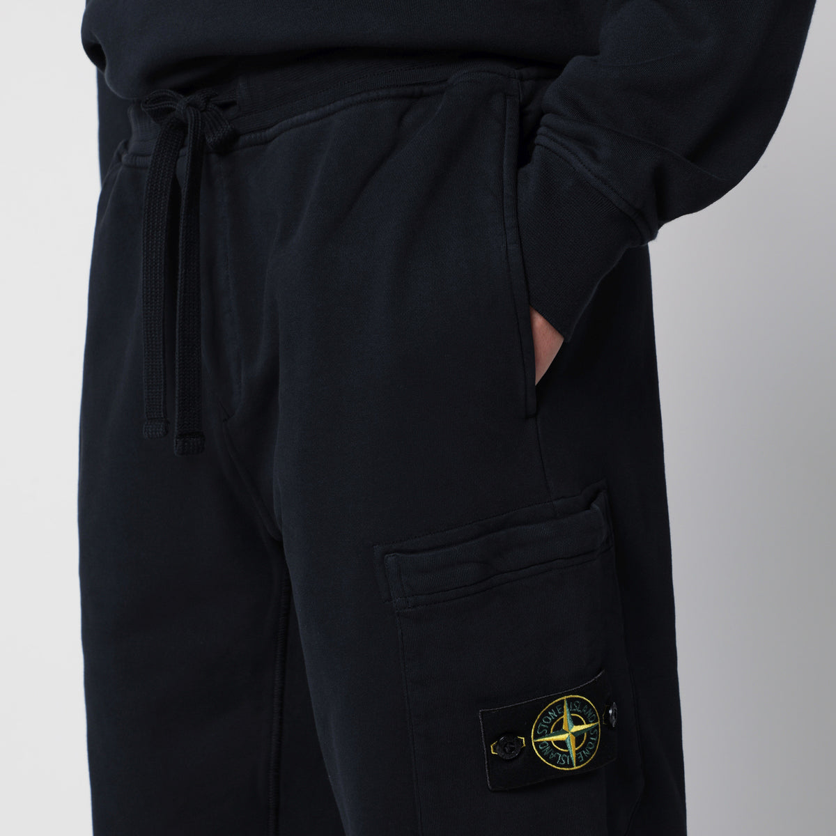 Navyblaue Jogginghose aus Baumwolle