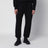 Black jogging trousers in cotton