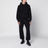 Black jogging trousers in cotton