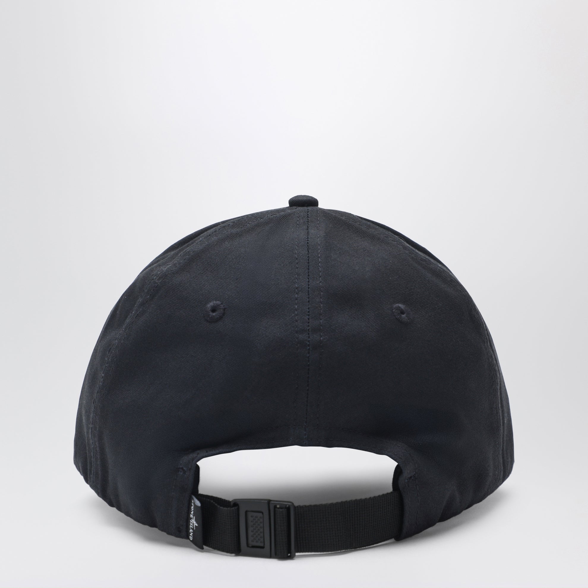 Navy blue baseball cap with logo