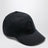 Black baseball cap with logo