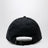 Black baseball cap with logo