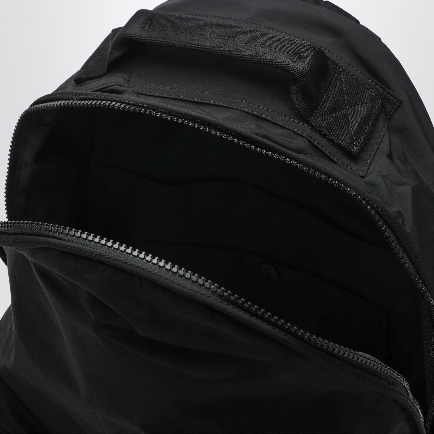 Black Nylon Metal backpack