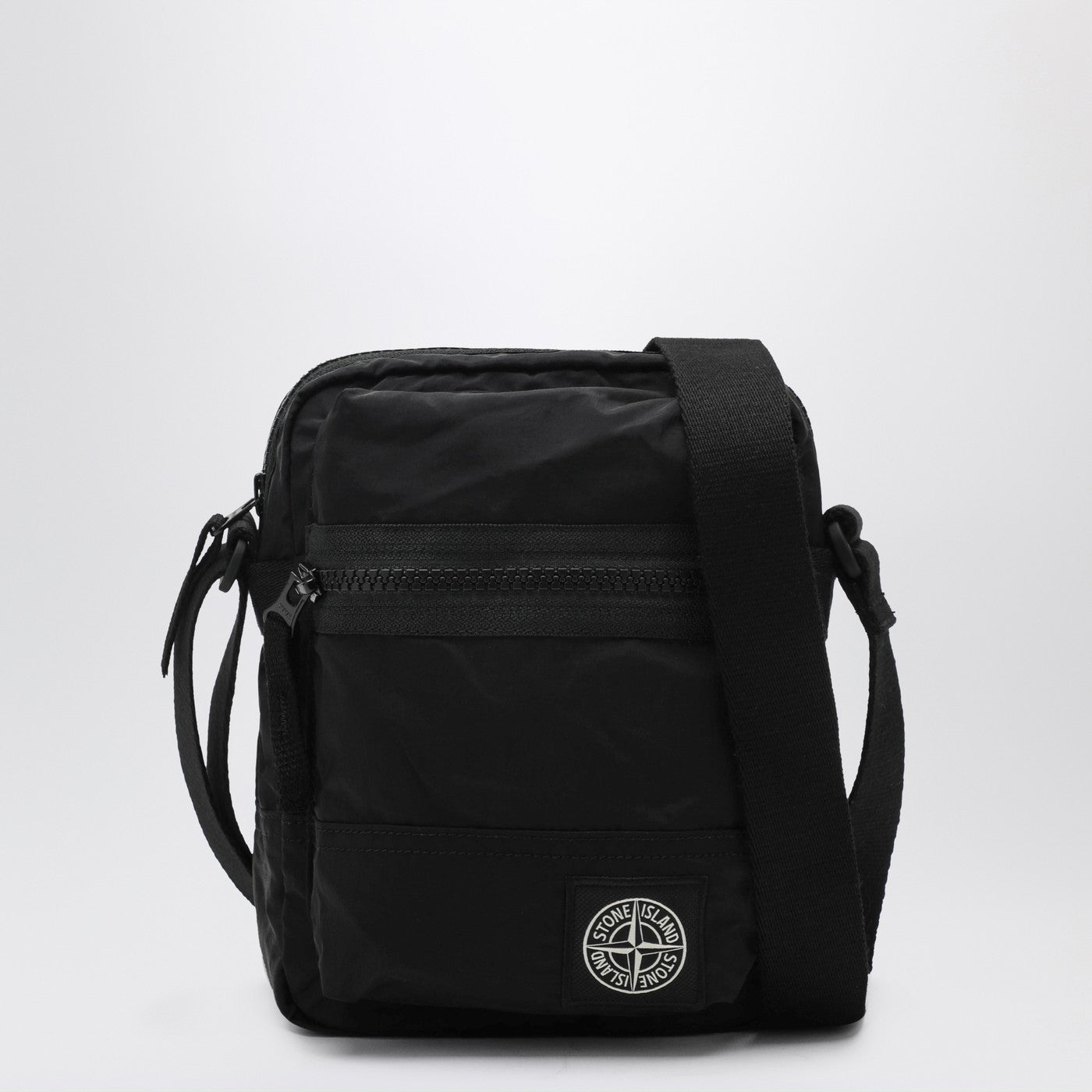 Schwarze Nylon-Metal Tasche