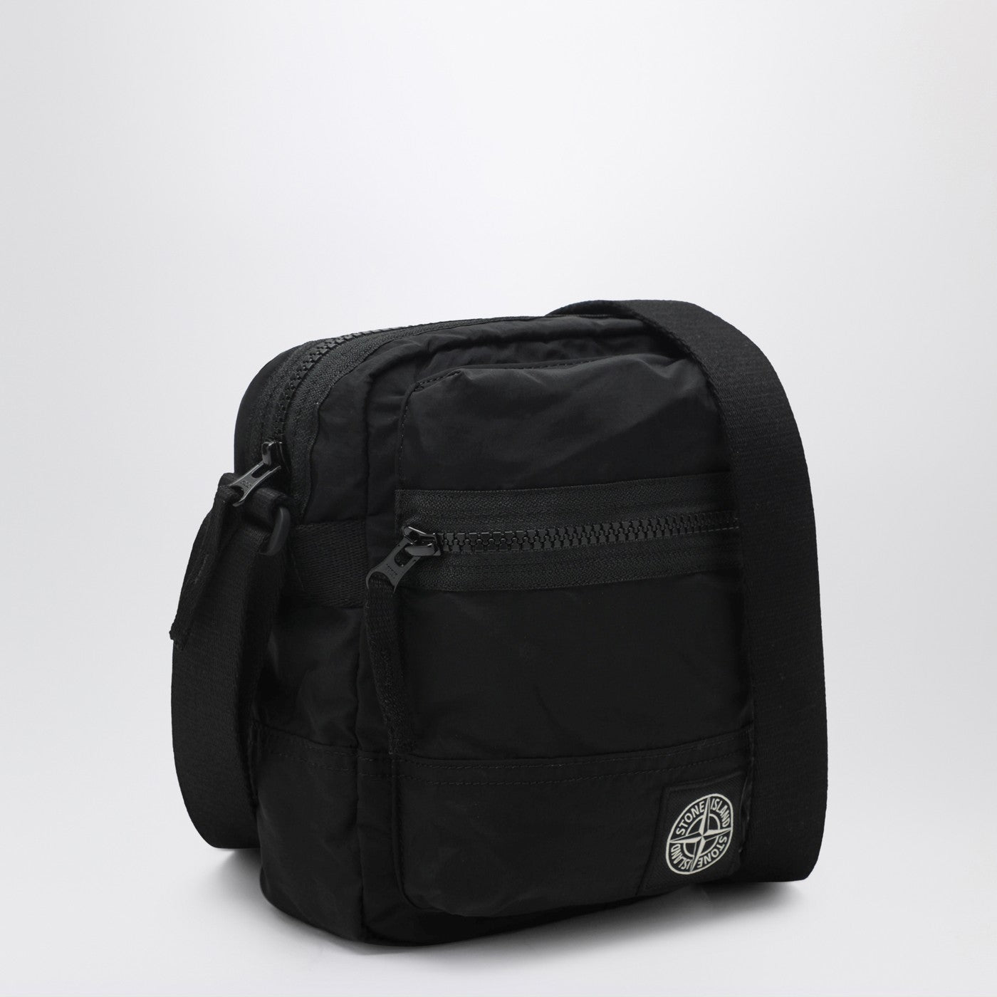 Schwarze Nylon-Metal Tasche