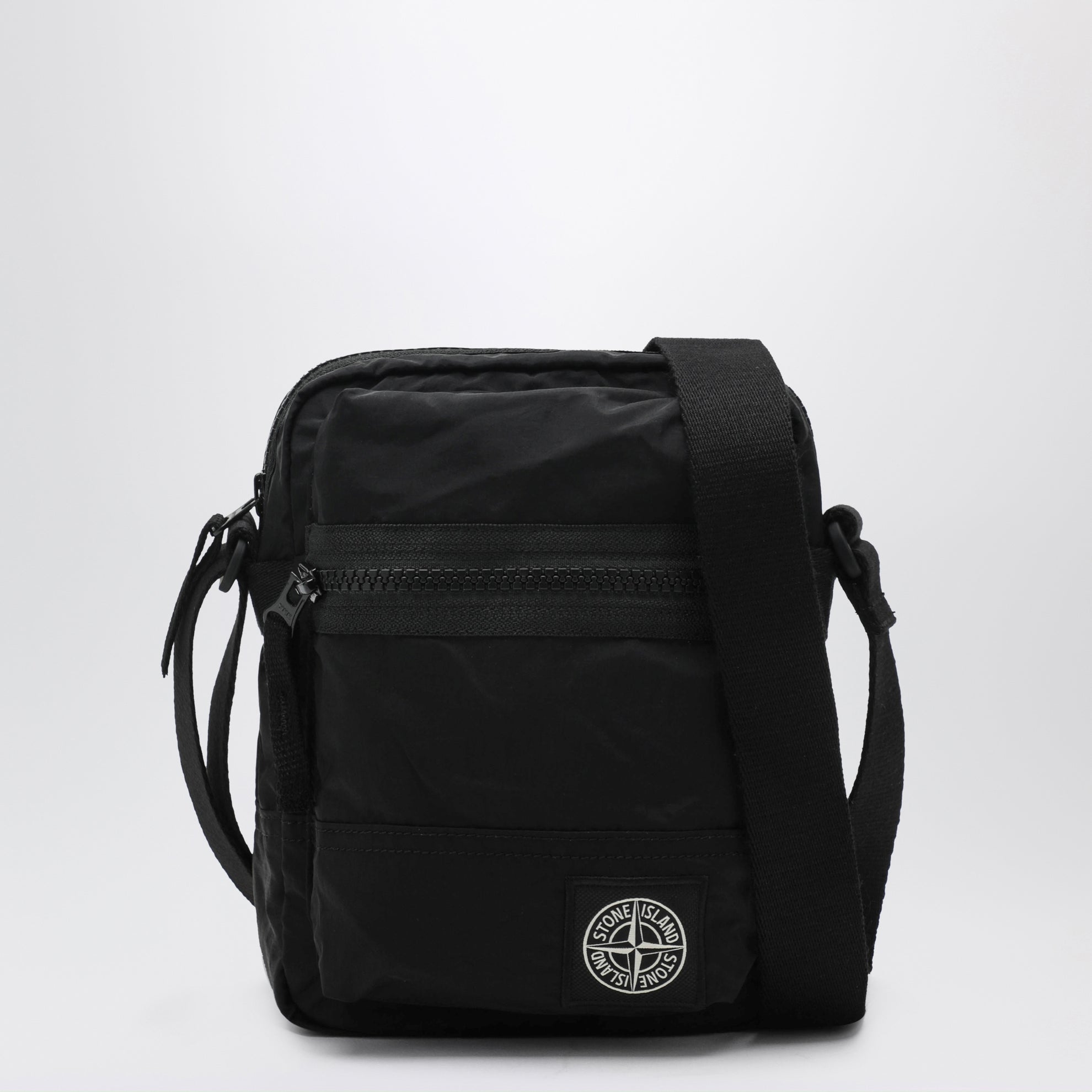 Borsa in Nylon Metal nero