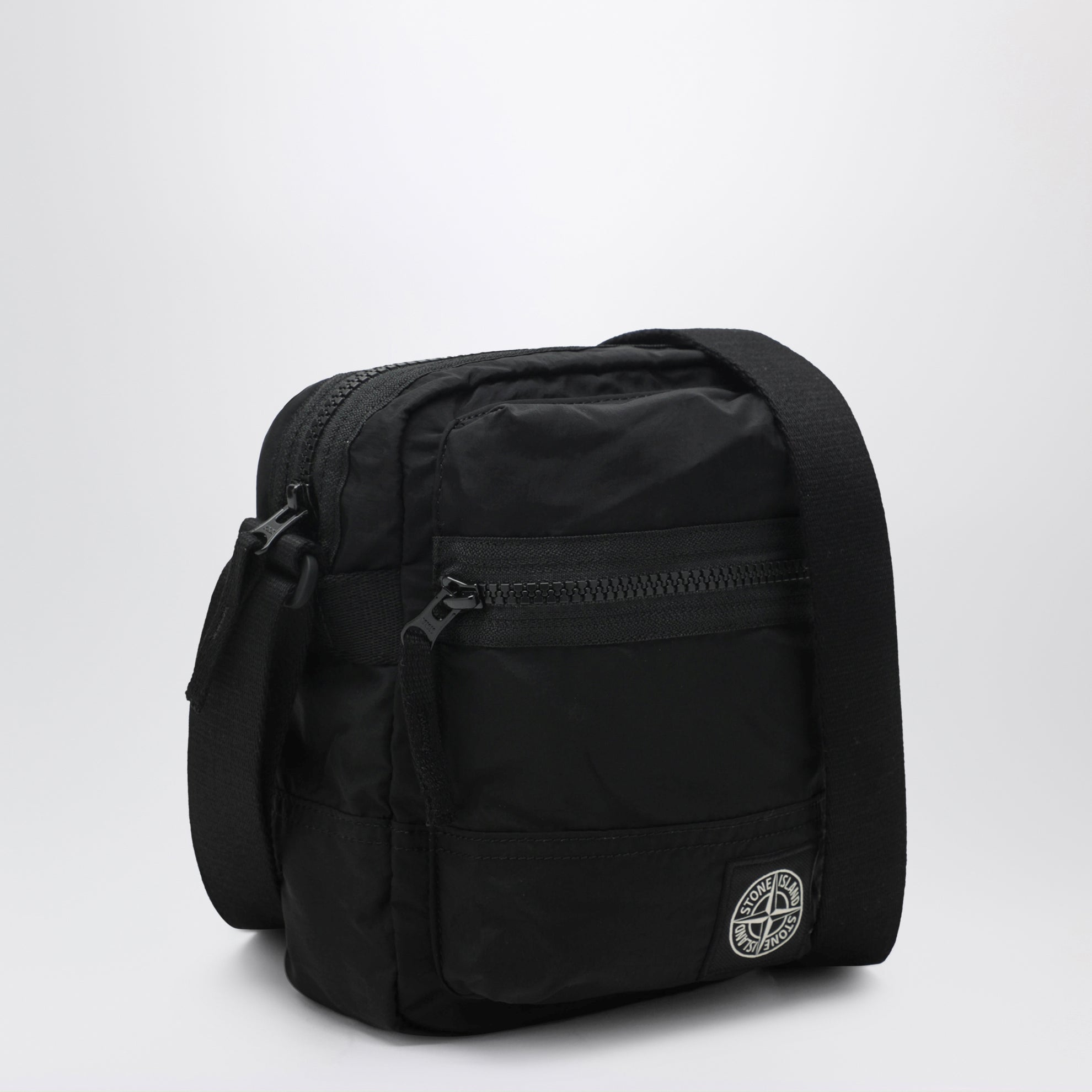 Borsa in Nylon Metal nero
