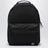 Zaino con patch logo nero in nylon