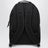 Zaino con patch logo nero in nylon